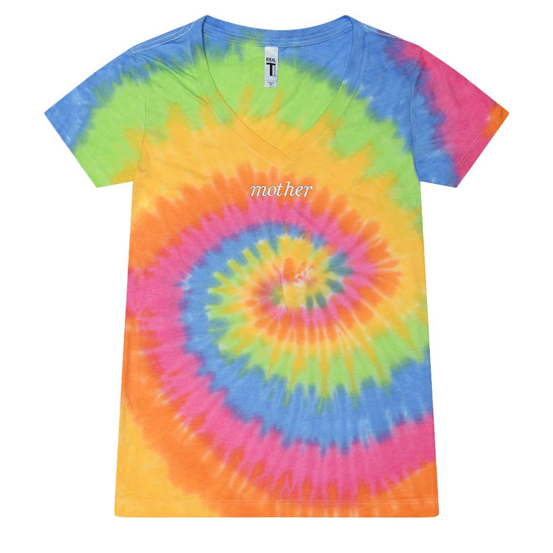 Make It Yours™ Tie Dye Ladies V-Neck Tee