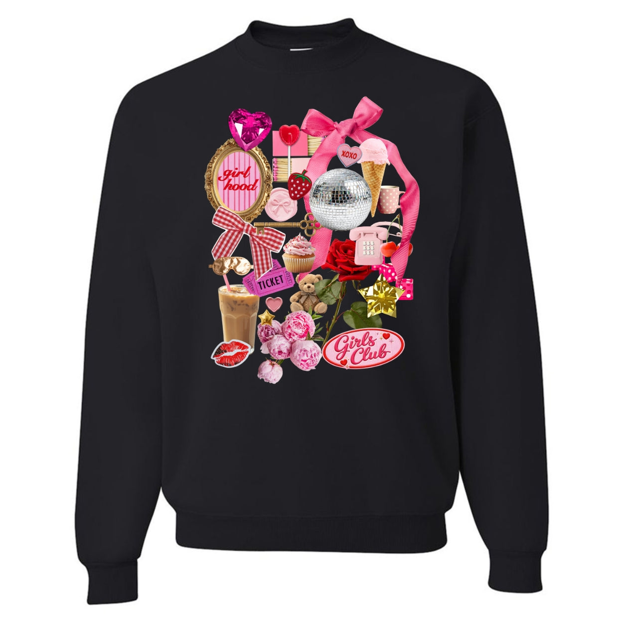 'Girlhood Forever' Crewneck Sweatshirt