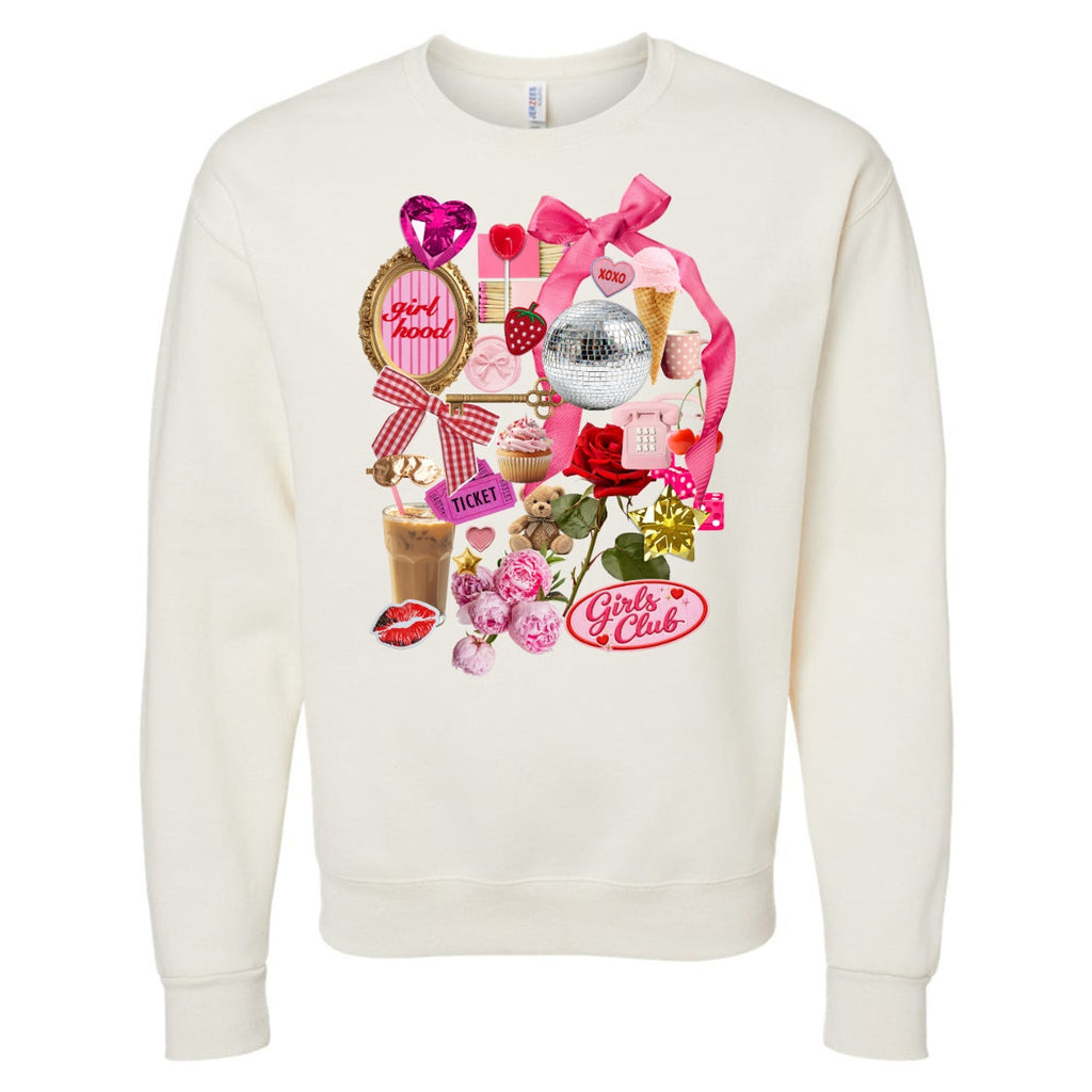'Girlhood Forever' Crewneck Sweatshirt