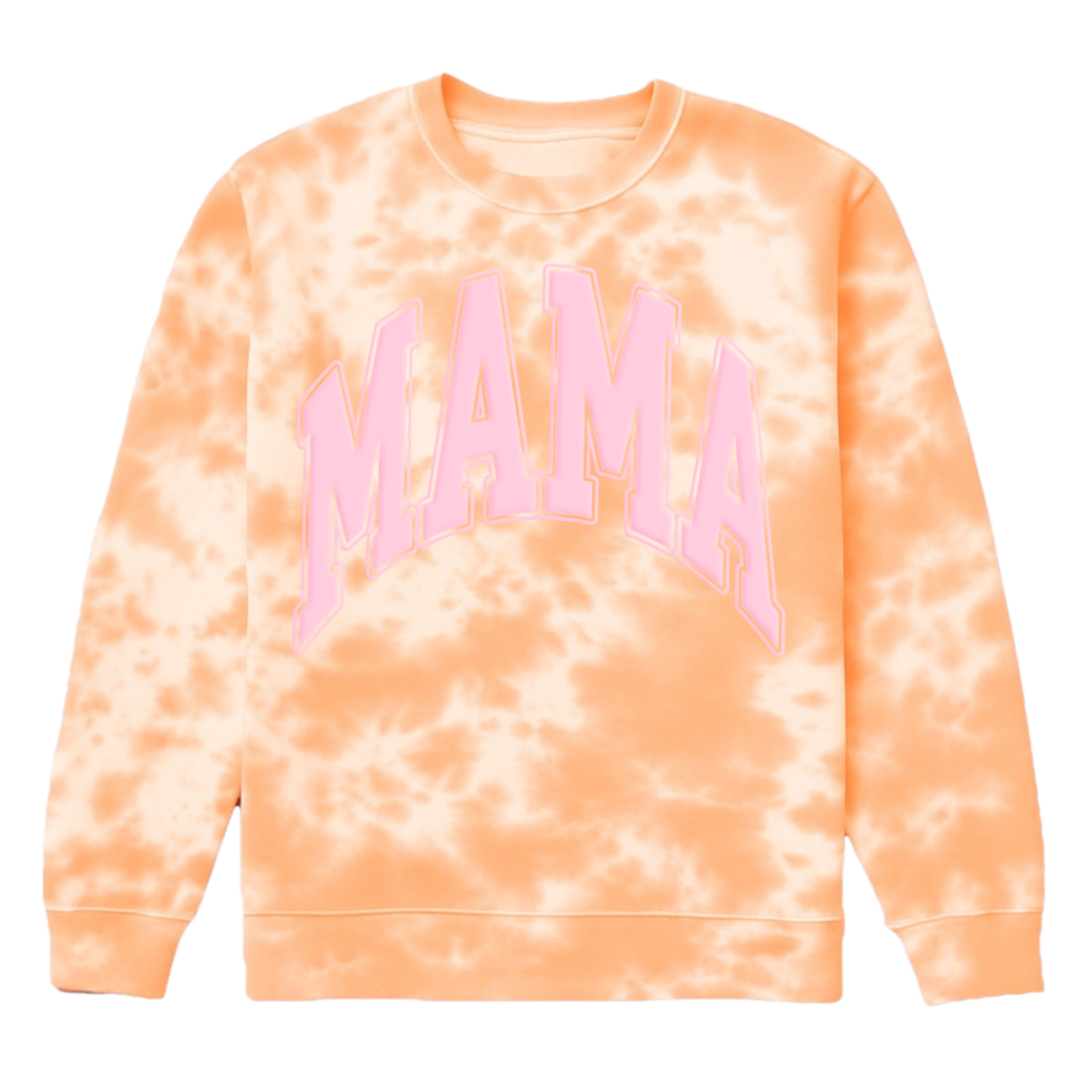 PUFF 'Mama' Tie Dye Cloud Crewneck