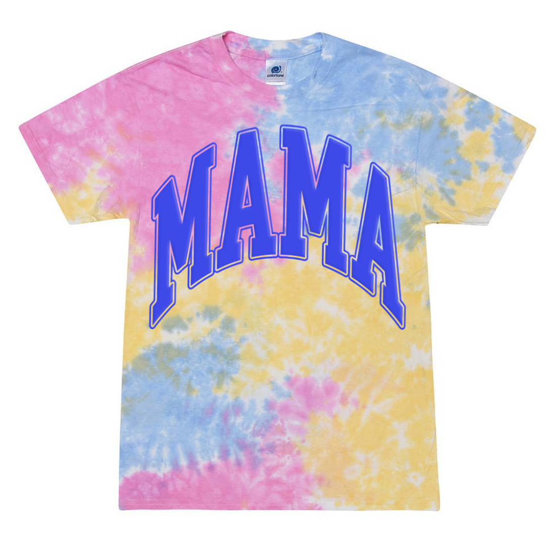 PUFF 'Mama' Tie Dye T-Shirt