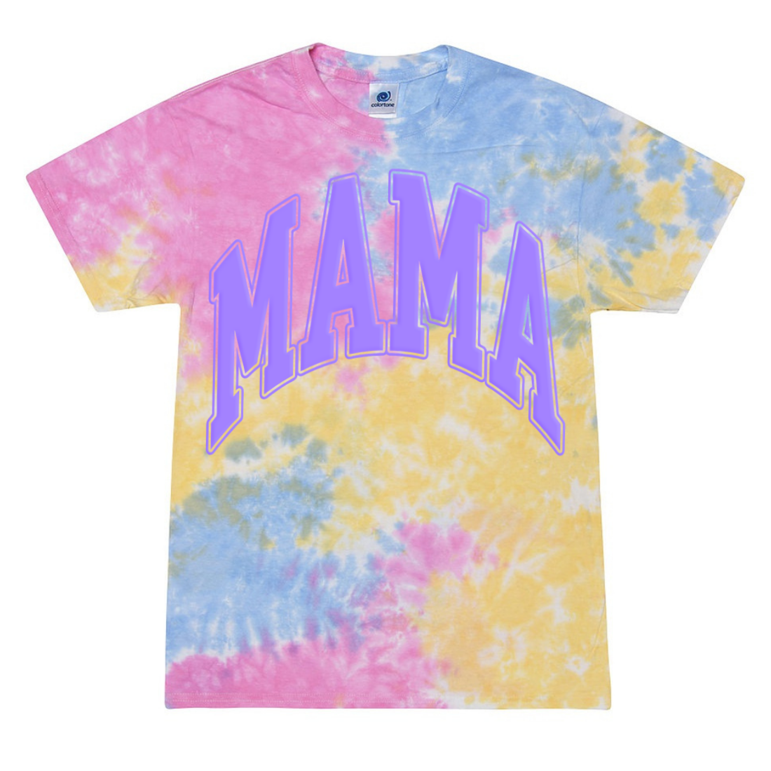 PUFF 'Mama' Tie Dye T-Shirt