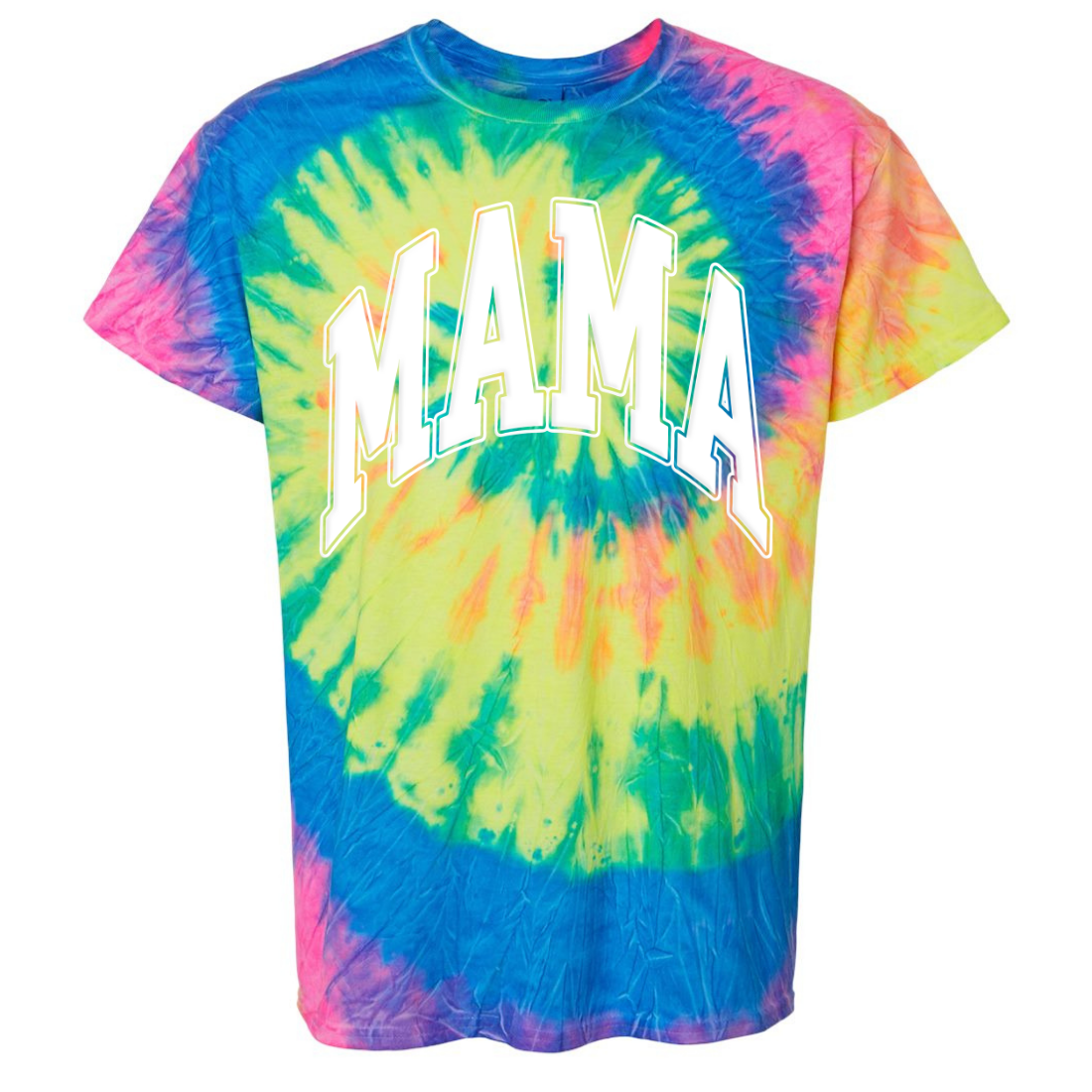 PUFF 'Mama' Tie Dye T-Shirt