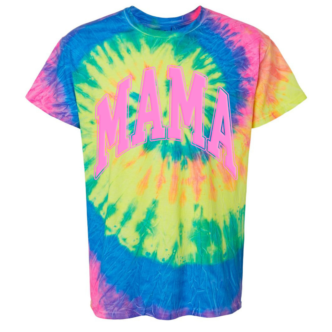 PUFF 'Mama' Tie Dye T-Shirt