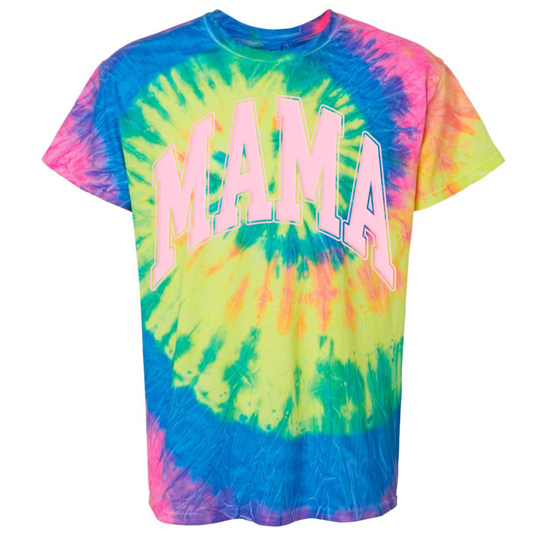 PUFF 'Mama' Tie Dye T-Shirt