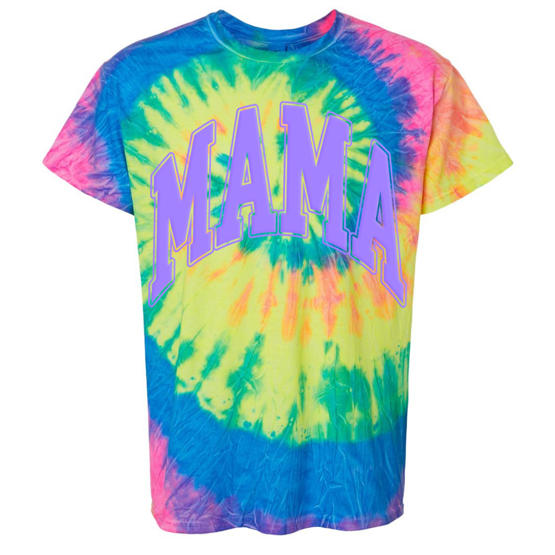 PUFF 'Mama' Tie Dye T-Shirt
