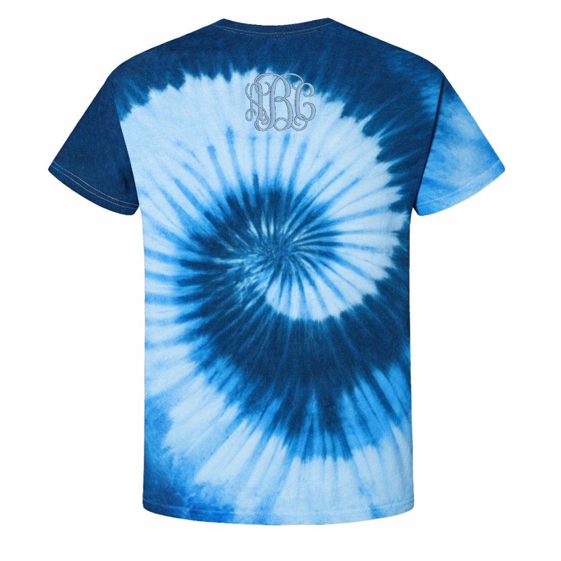 Monogrammed Tie Dye T-Shirt