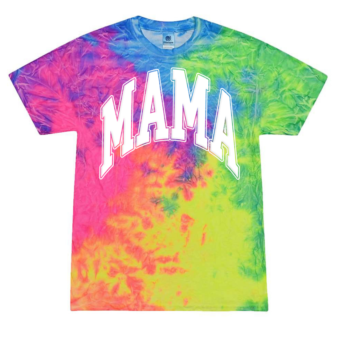 PUFF 'Mama' Tie Dye T-Shirt