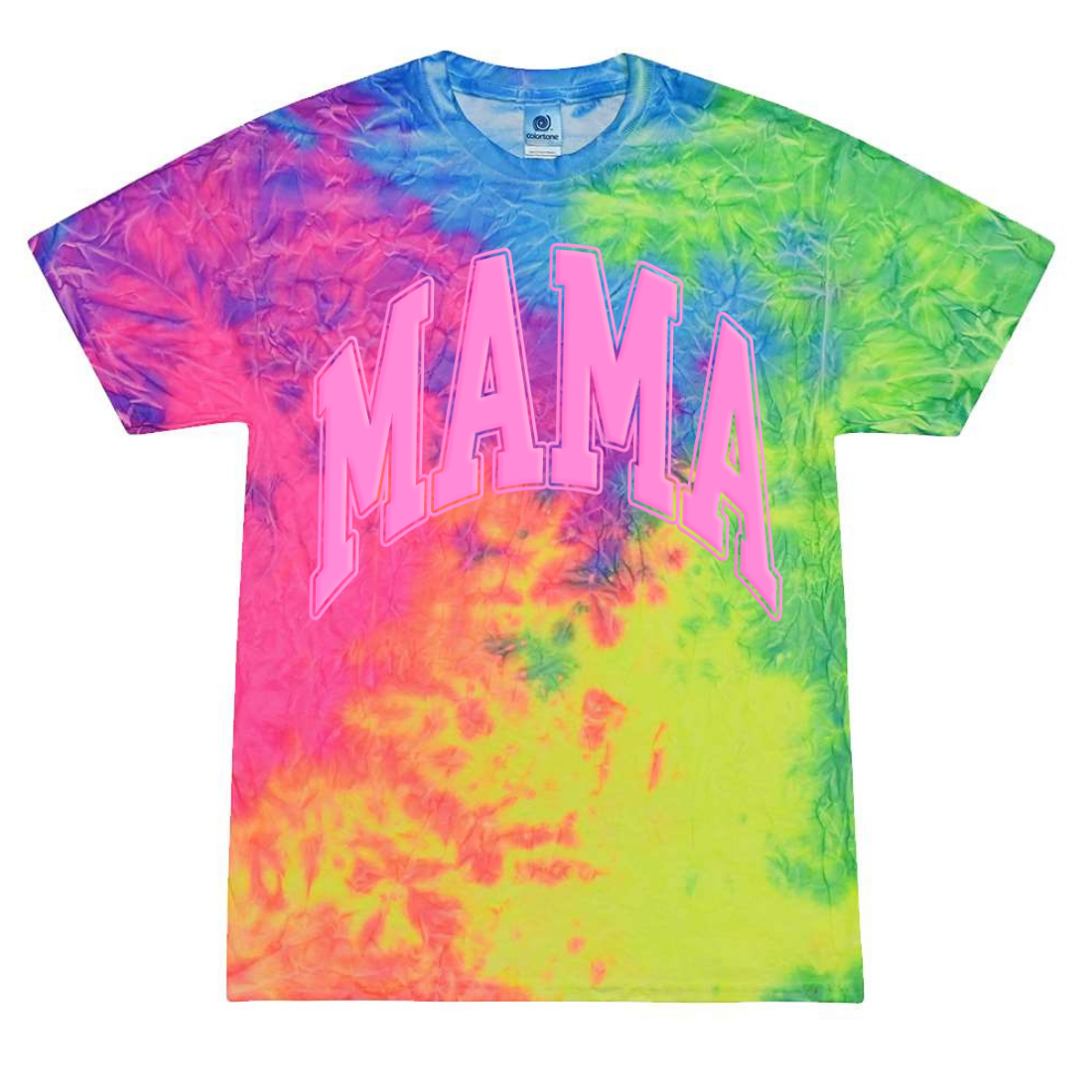 PUFF 'Mama' Tie Dye T-Shirt
