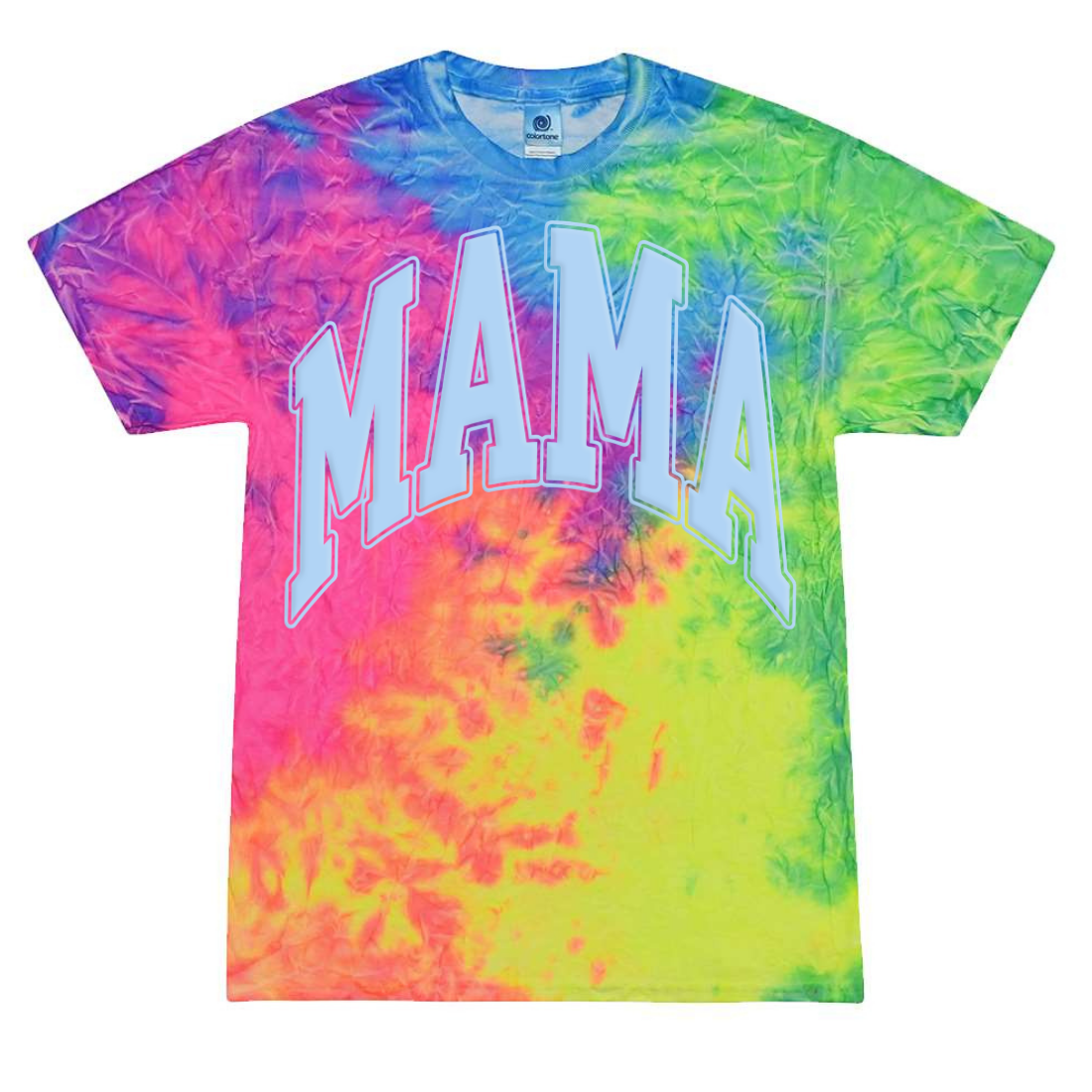 PUFF 'Mama' Tie Dye T-Shirt