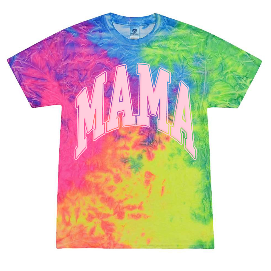 PUFF 'Mama' Tie Dye T-Shirt
