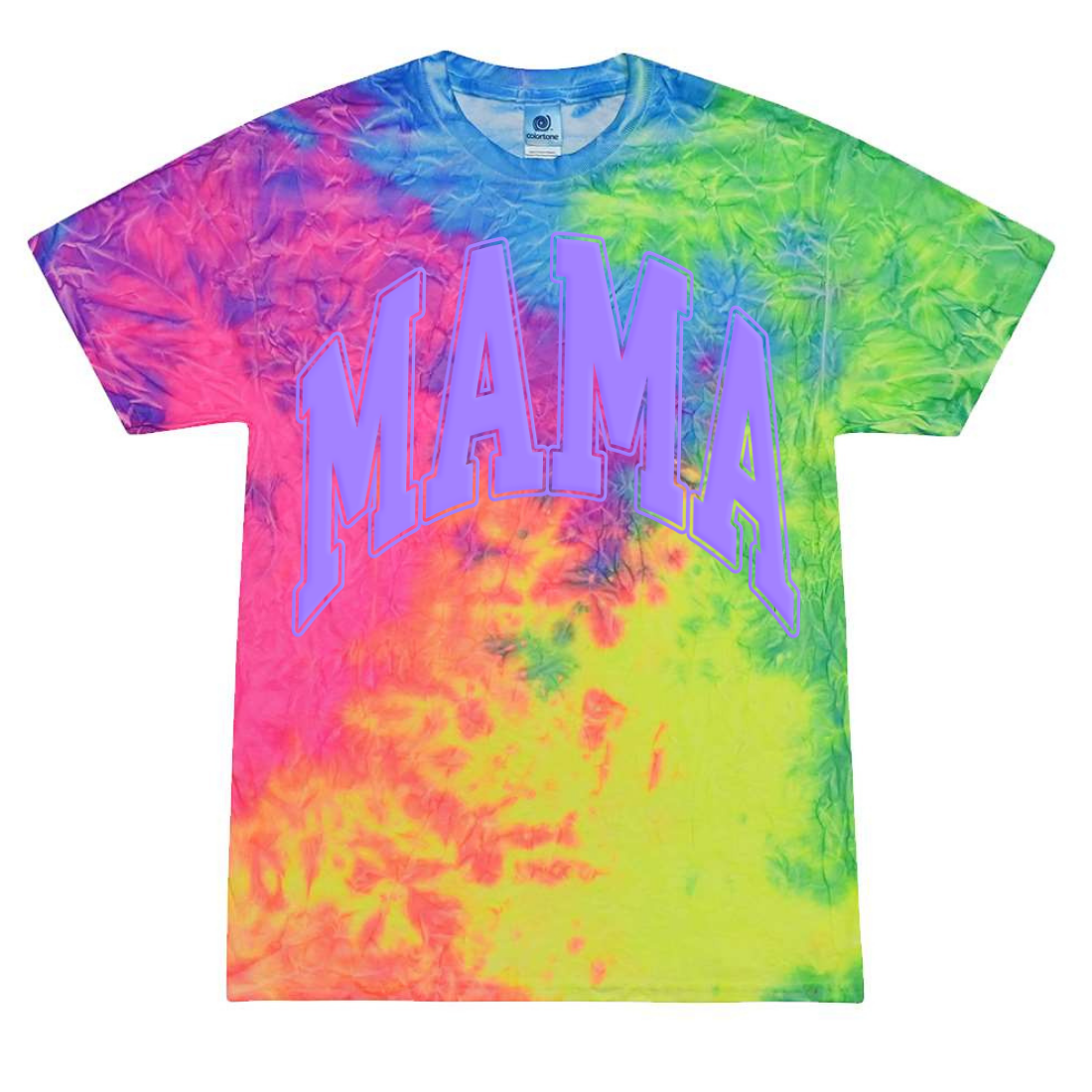 PUFF 'Mama' Tie Dye T-Shirt