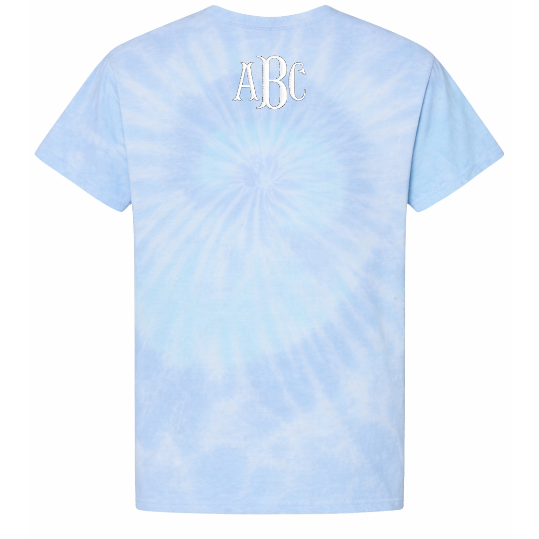 Monogrammed Tie Dye T-Shirt
