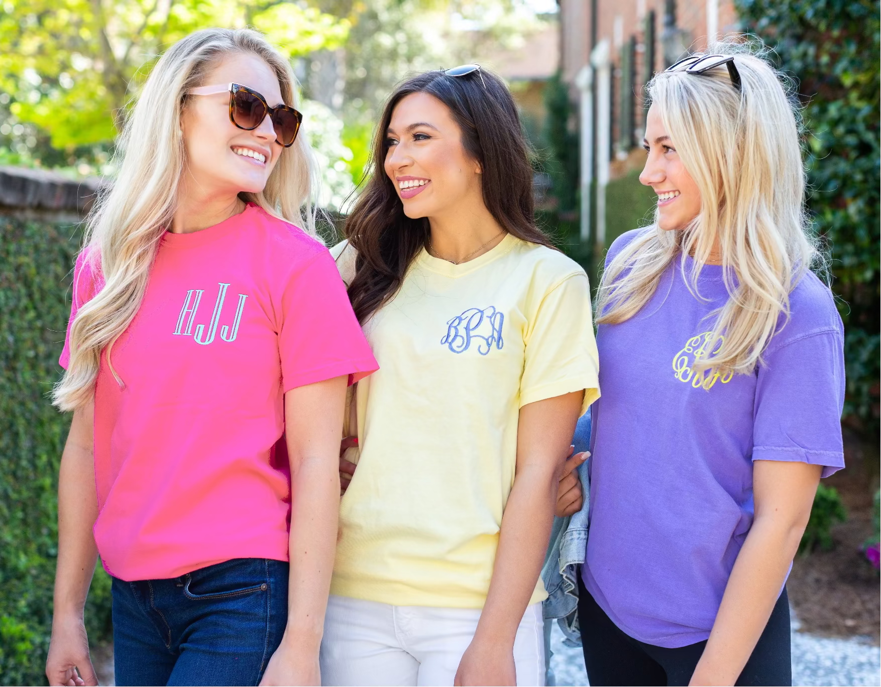 Monogrammed Comfort Colors T-Shirt