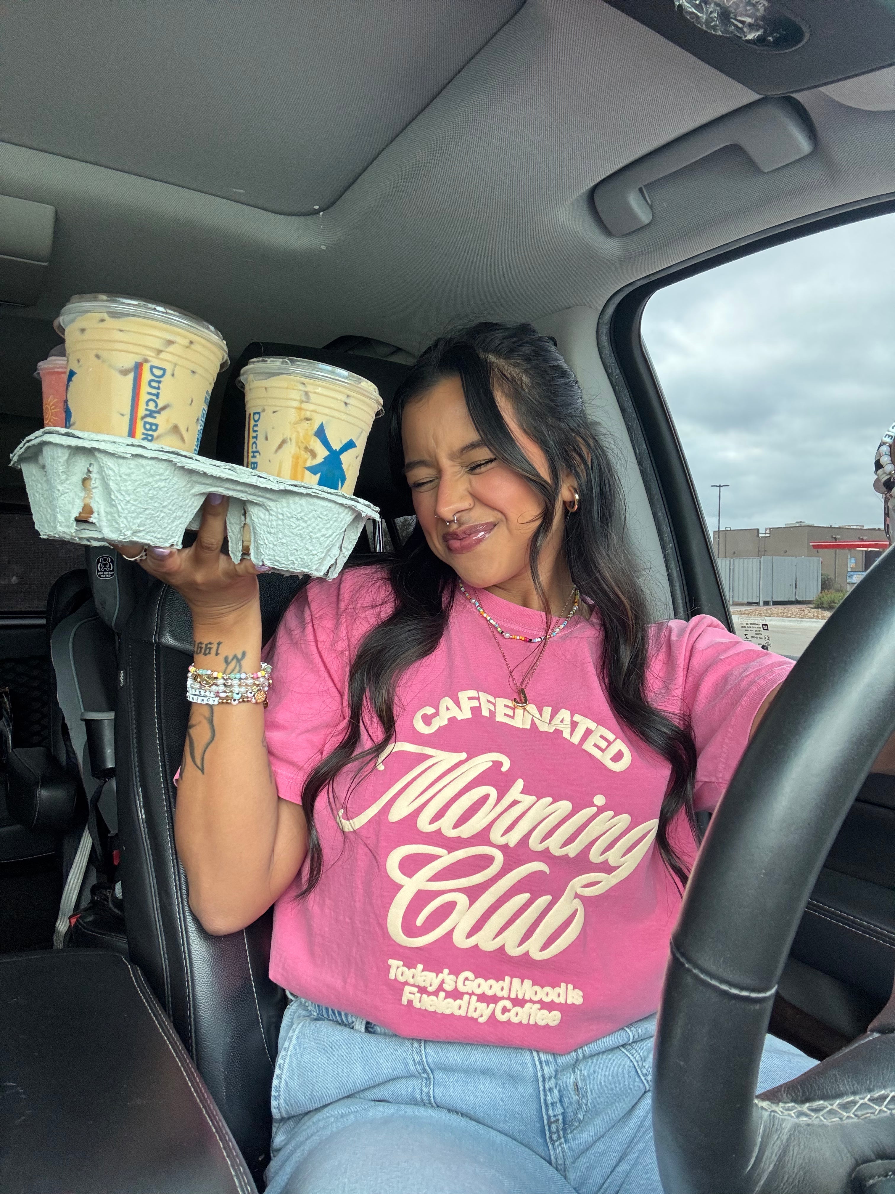 PUFF 'Caffeinated Morning Club' T-Shirt