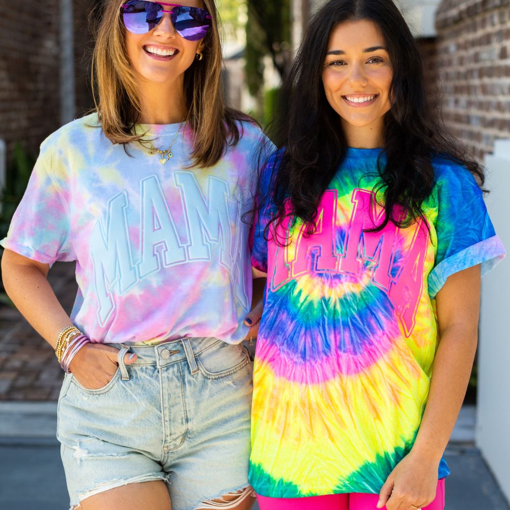 PUFF 'Mama' Tie Dye T-Shirt