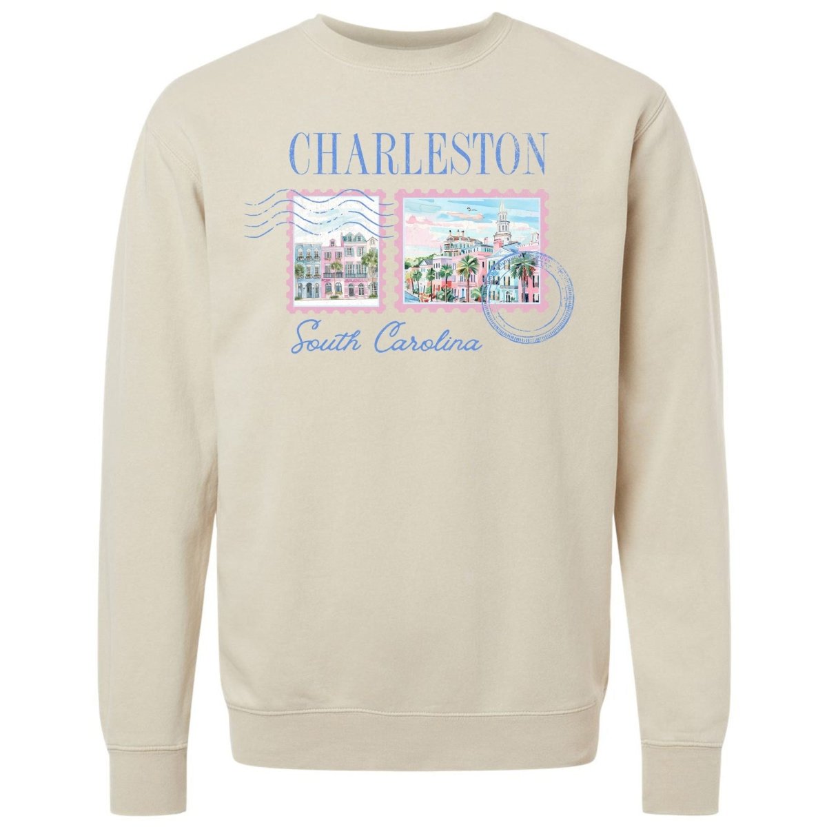 'Charleston Stamp' Cozy Crew