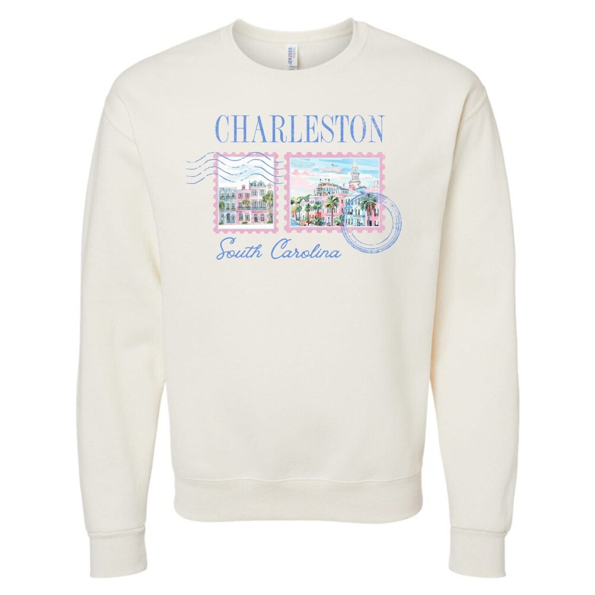 'Charleston Stamp' Crewneck Sweatshirt