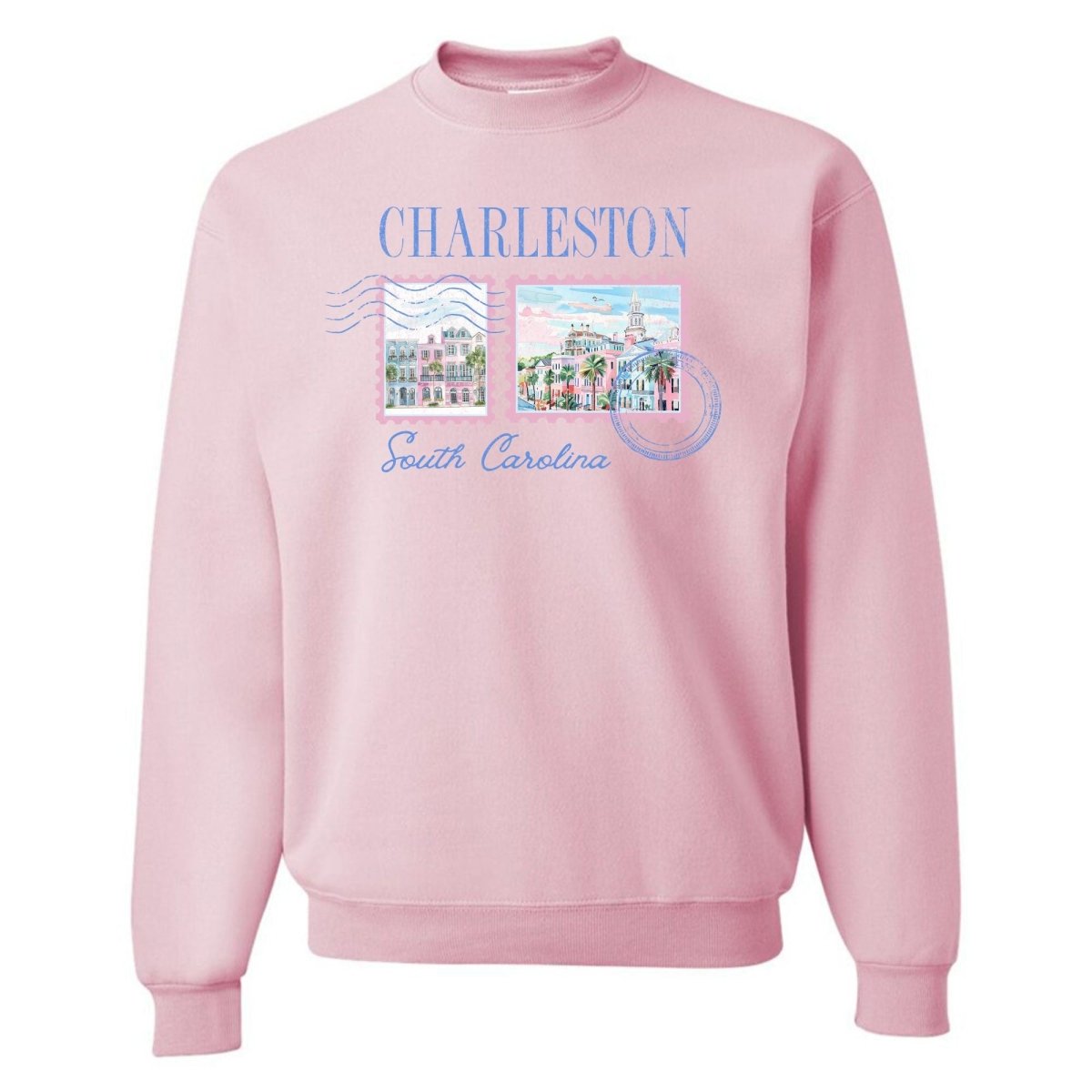 'Charleston Stamp' Crewneck Sweatshirt