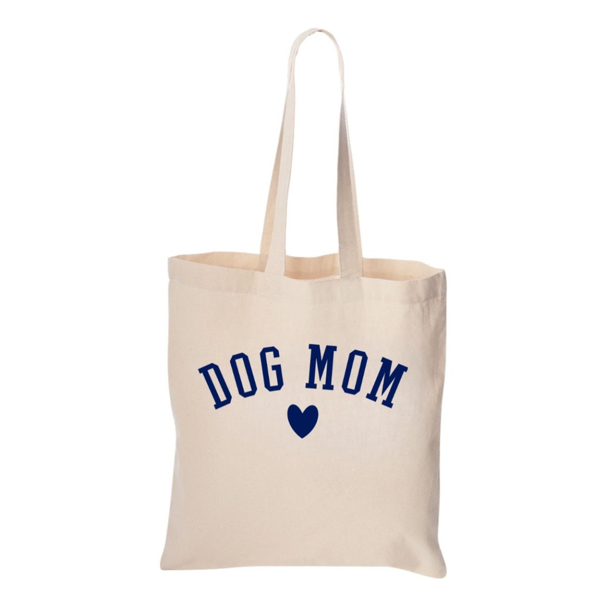 'Dog Mom At Heart' Jumbo Tote (FREE $50+)