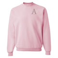 'Floral Initial' Crewneck Sweatshirt