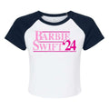 'Girly Campaign '24' Raglan Baby Tee