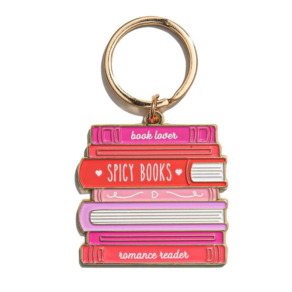'Spicy Romance Book' Keychain Bag Charm