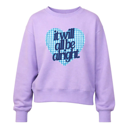 'Heart Patterned Promise' Signature Sweatshirt