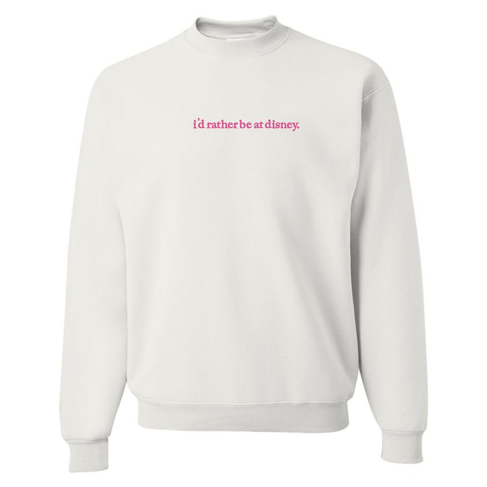 'I'd Rather Be At...' Crewneck Sweatshirt