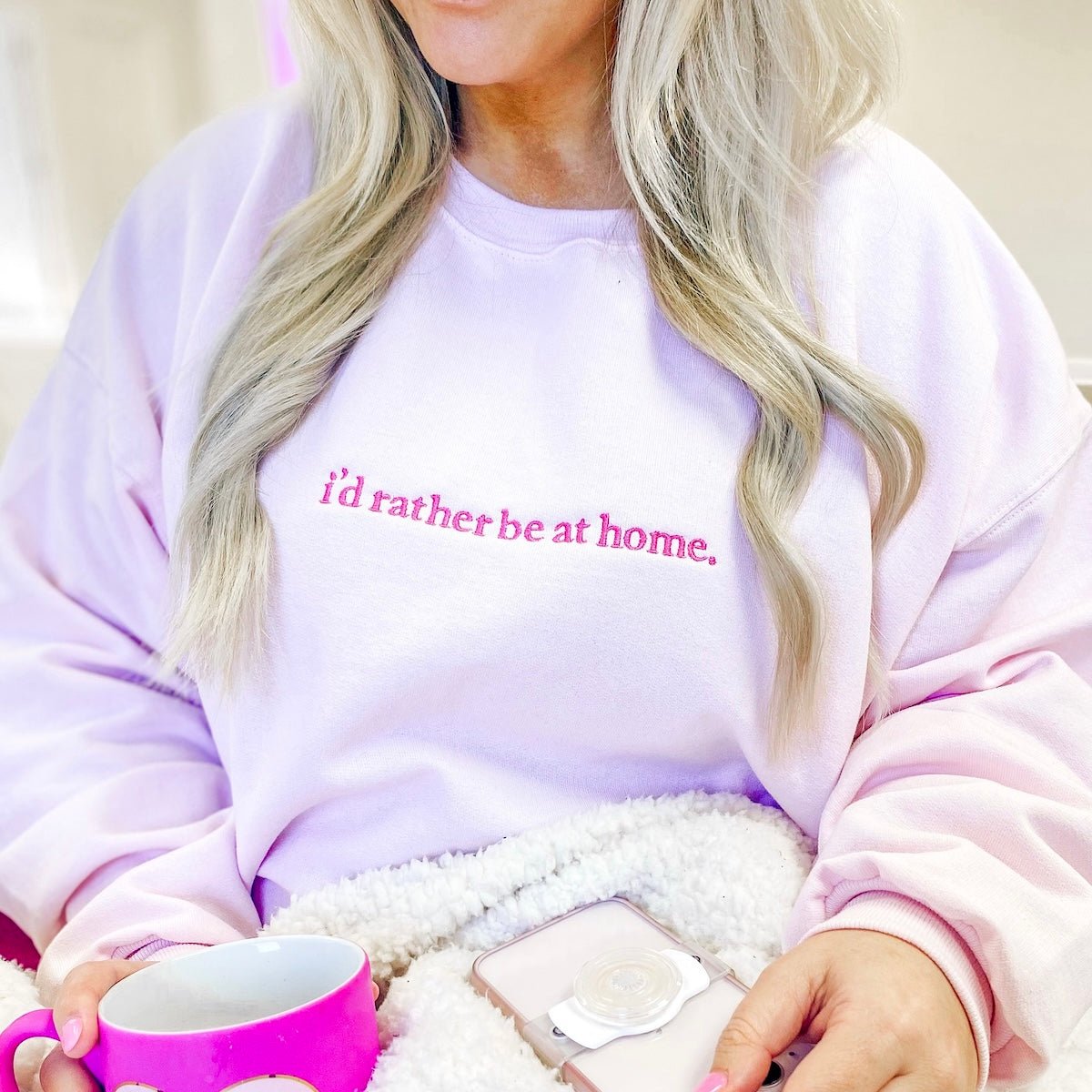 'I'd Rather Be At...' Crewneck Sweatshirt