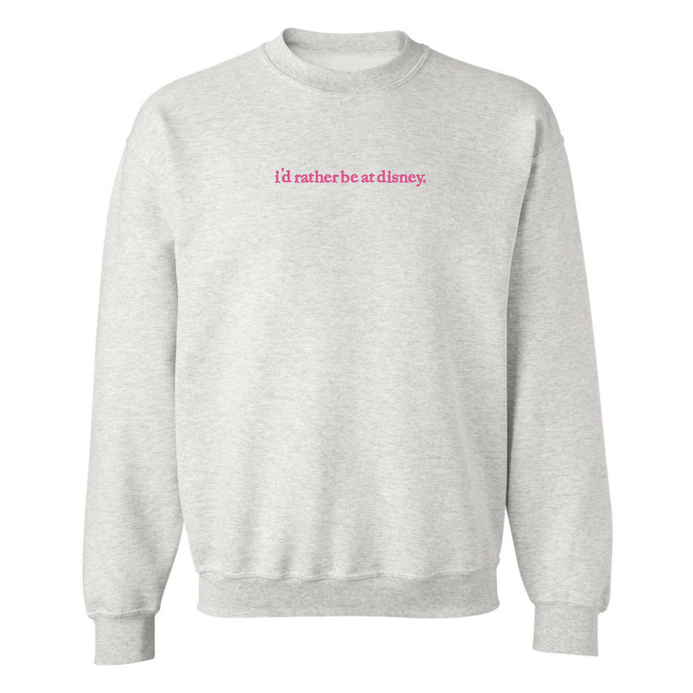 'I'd Rather Be At...' Crewneck Sweatshirt