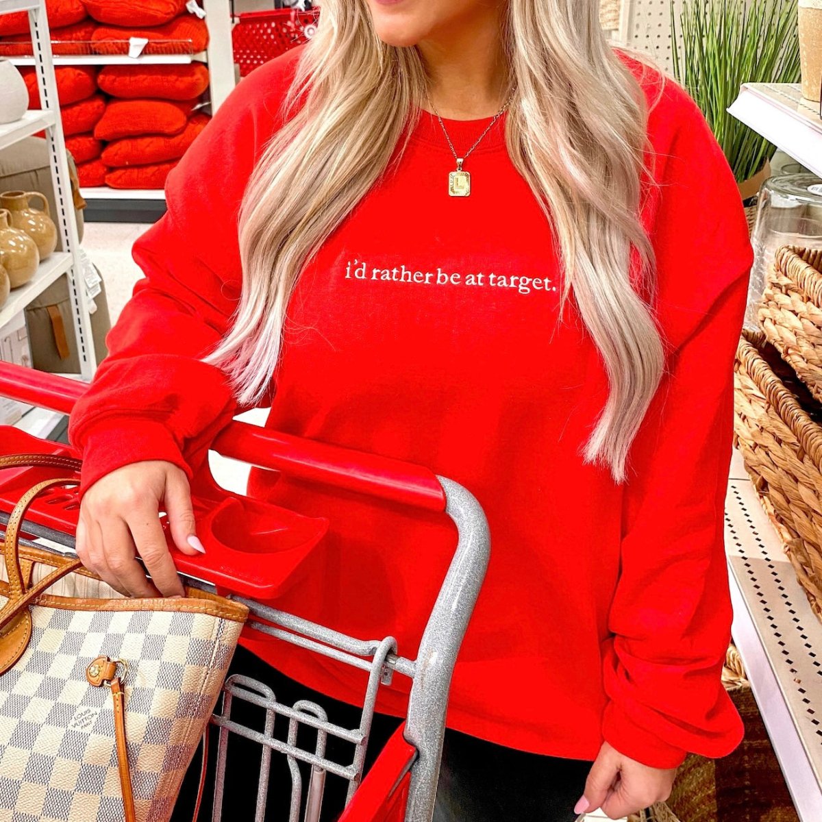 'I'd Rather Be At...' Crewneck Sweatshirt