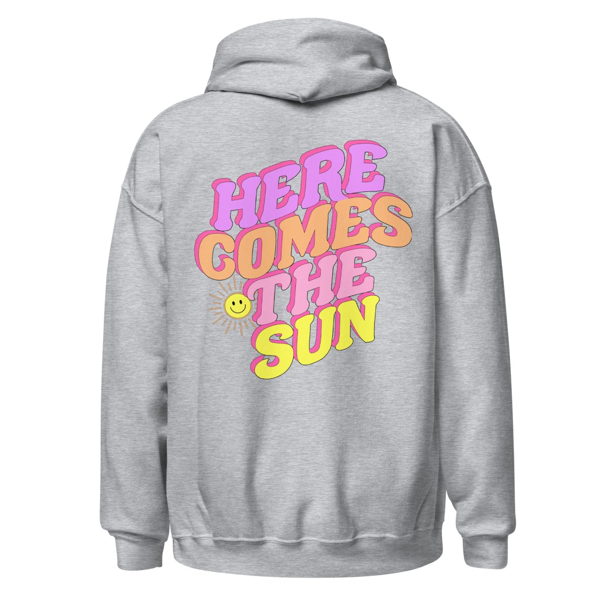 Initialed 'Here Comes The Sun' Front & Back Hoodie