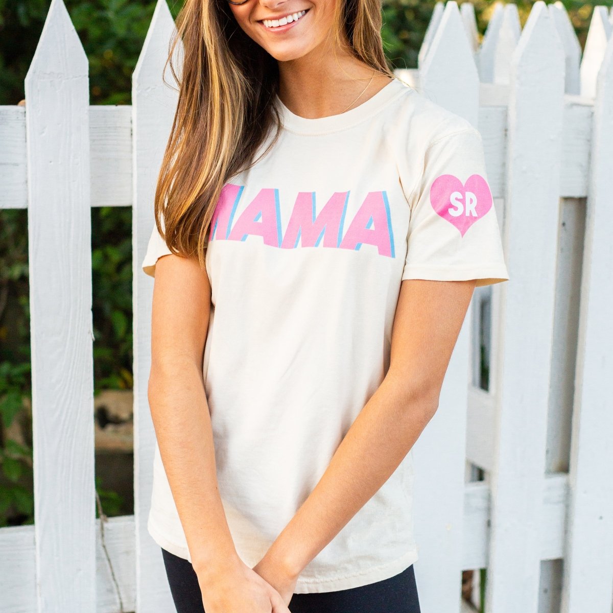 Initialed 'Mama' Tee