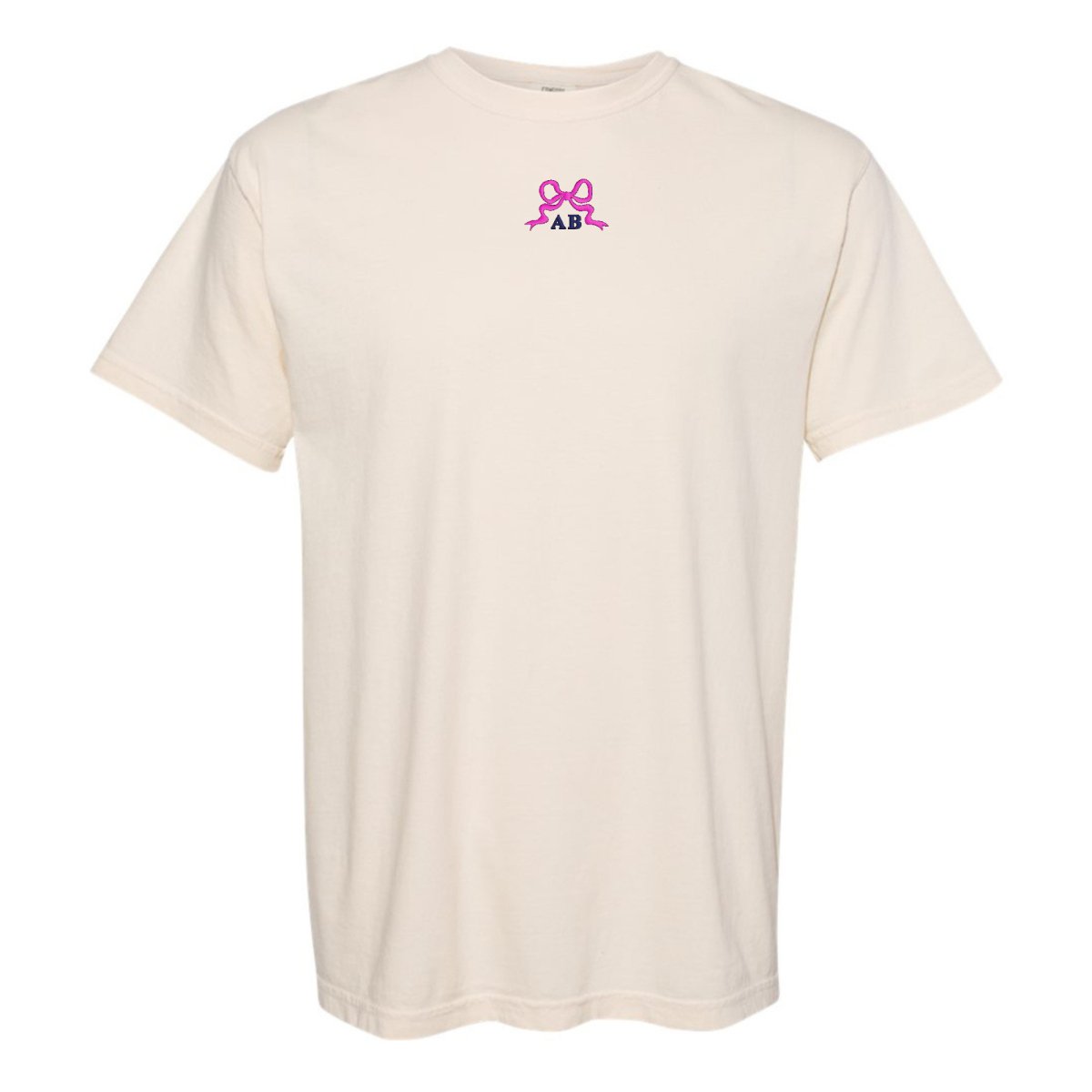 Initialed 'Tiny Bow' T-Shirt