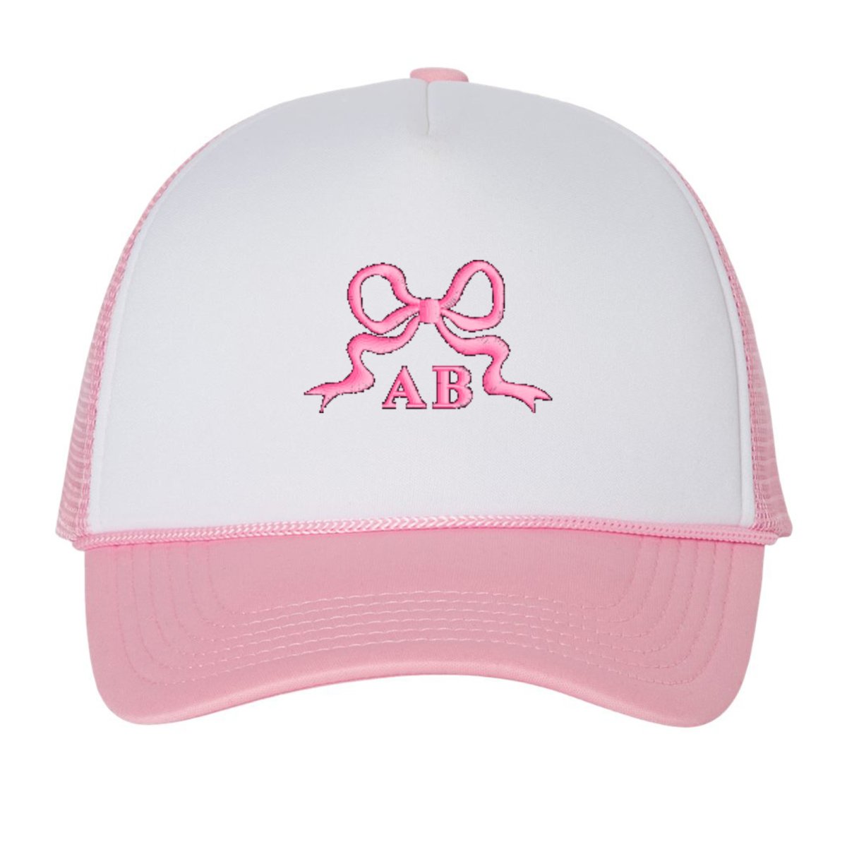 Initialed 'Tiny Bow' Trucker Hat