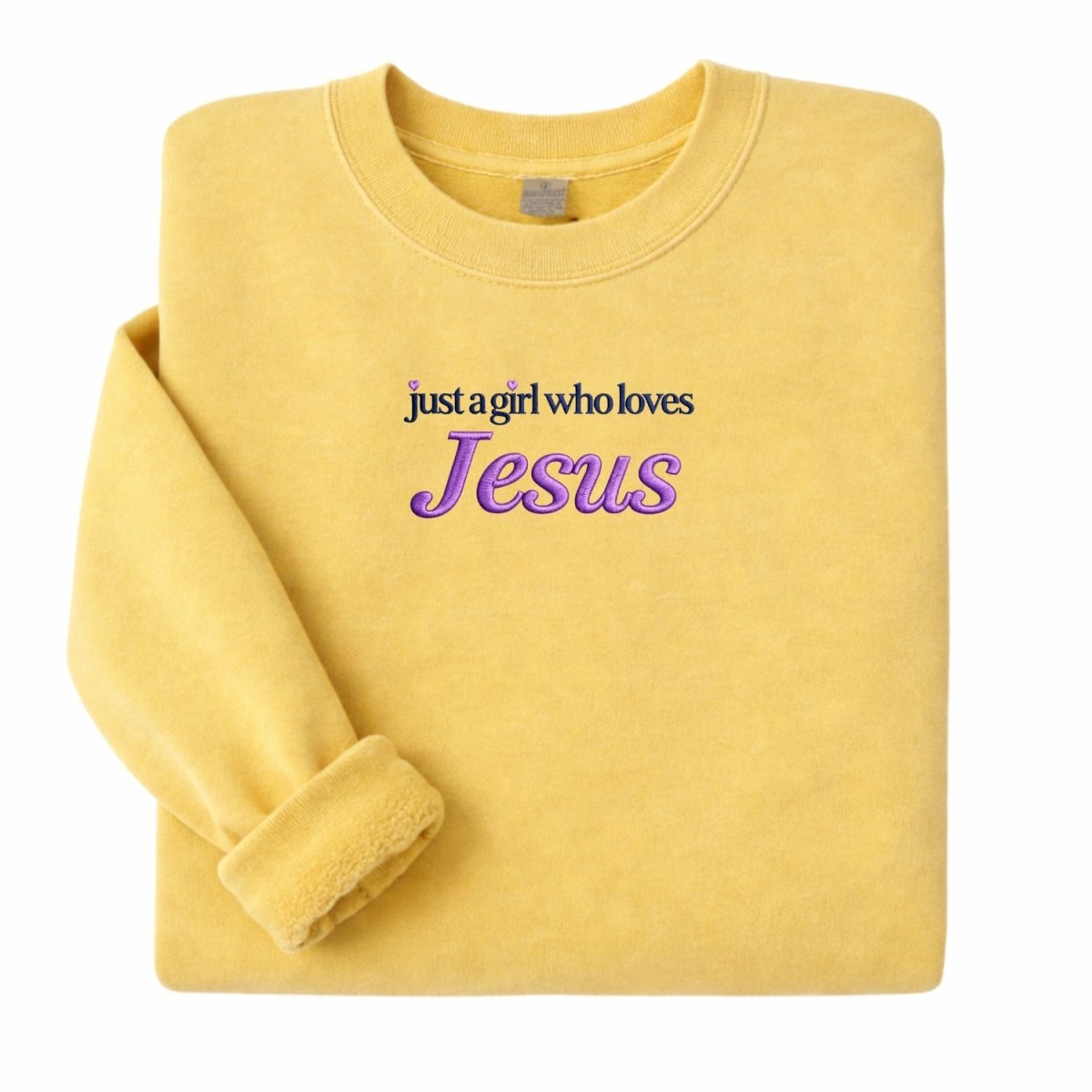 'Just A Girl Who Loves Jesus' Cozy Crew
