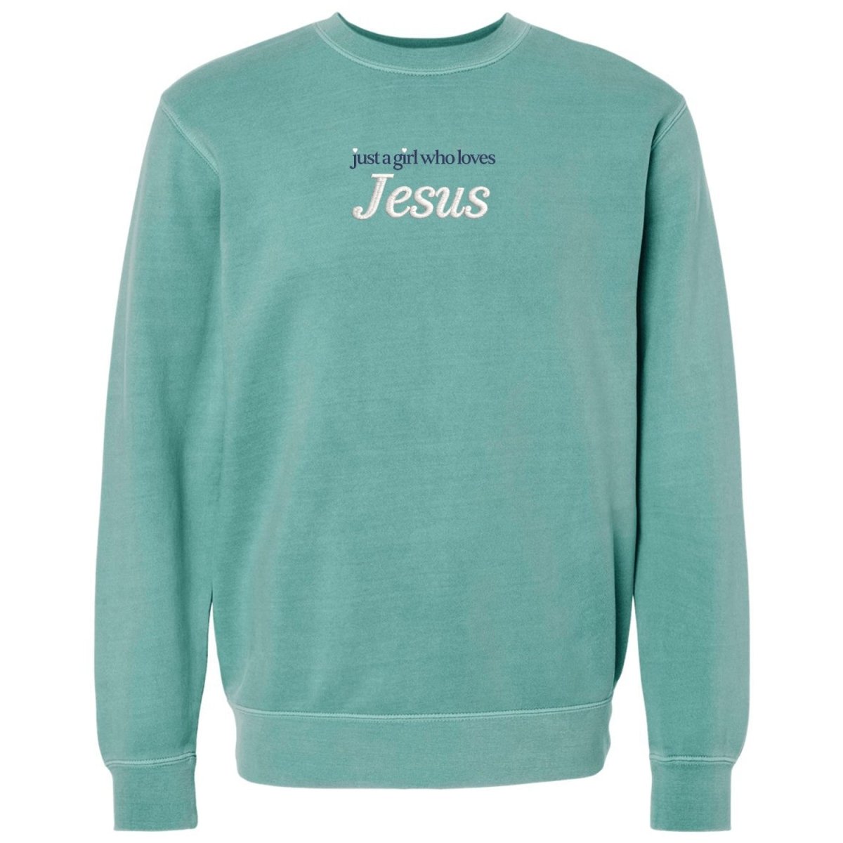 'Just A Girl Who Loves Jesus' Cozy Crew