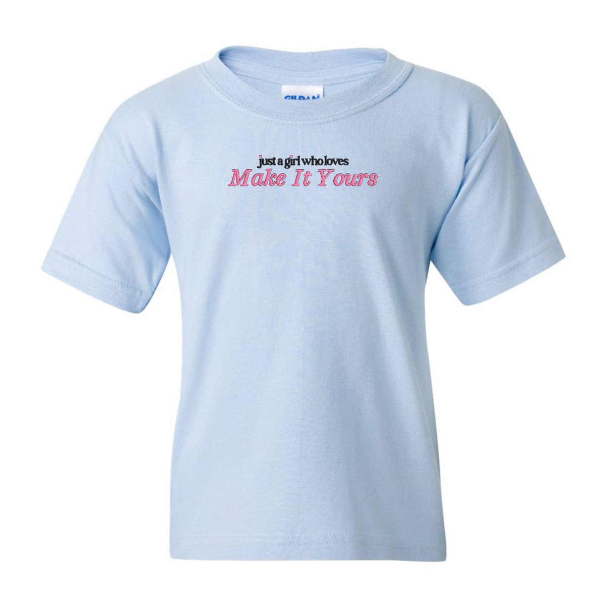 Kids Make It Yours™ 'Just A Girl Who Loves' T-Shirt