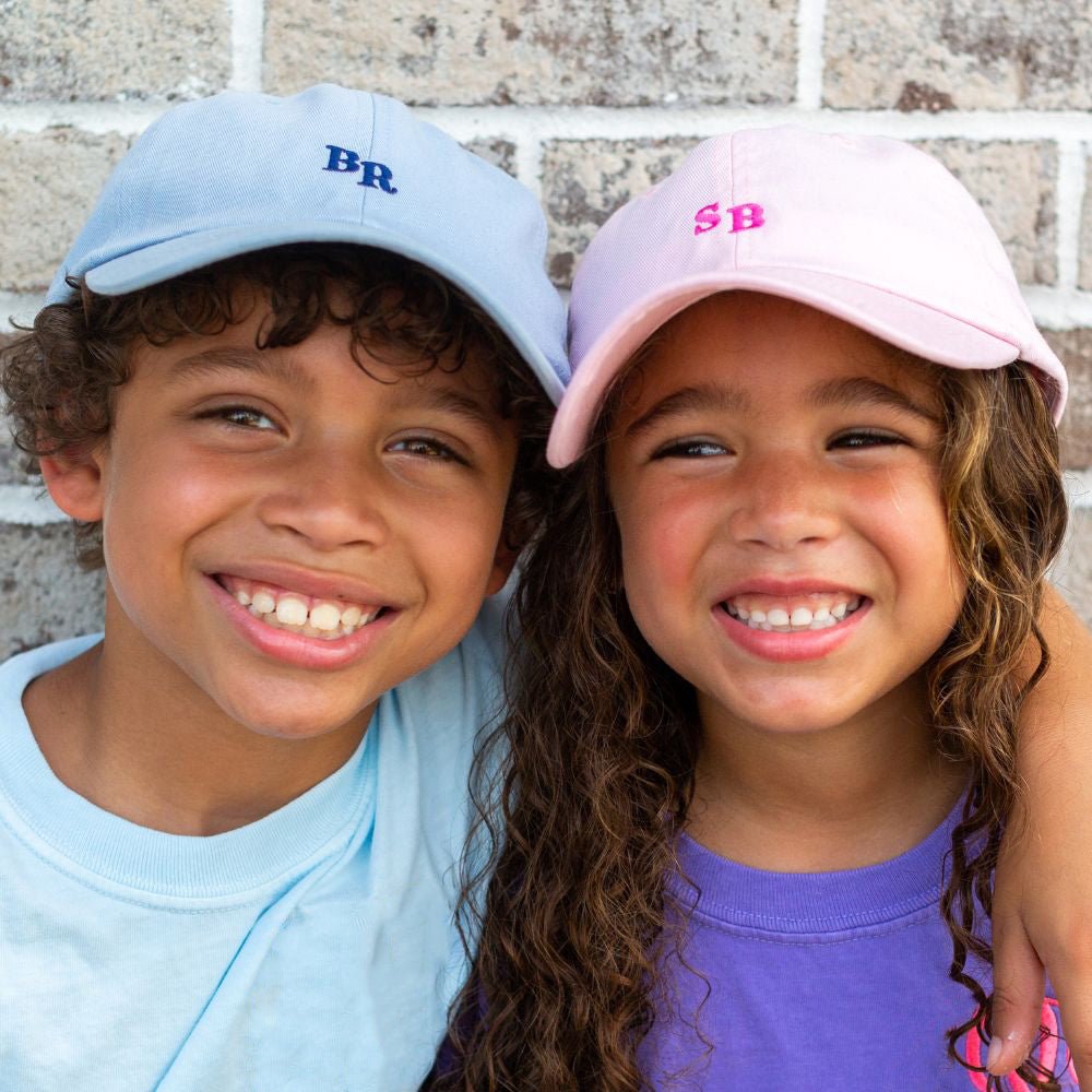 Kids Monogrammed Baseball Hat