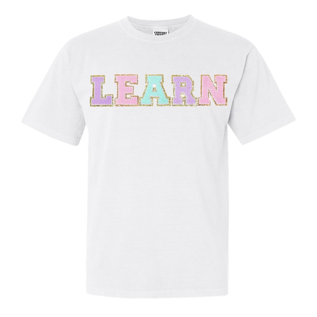 Learn Letter Patch T-Shirt