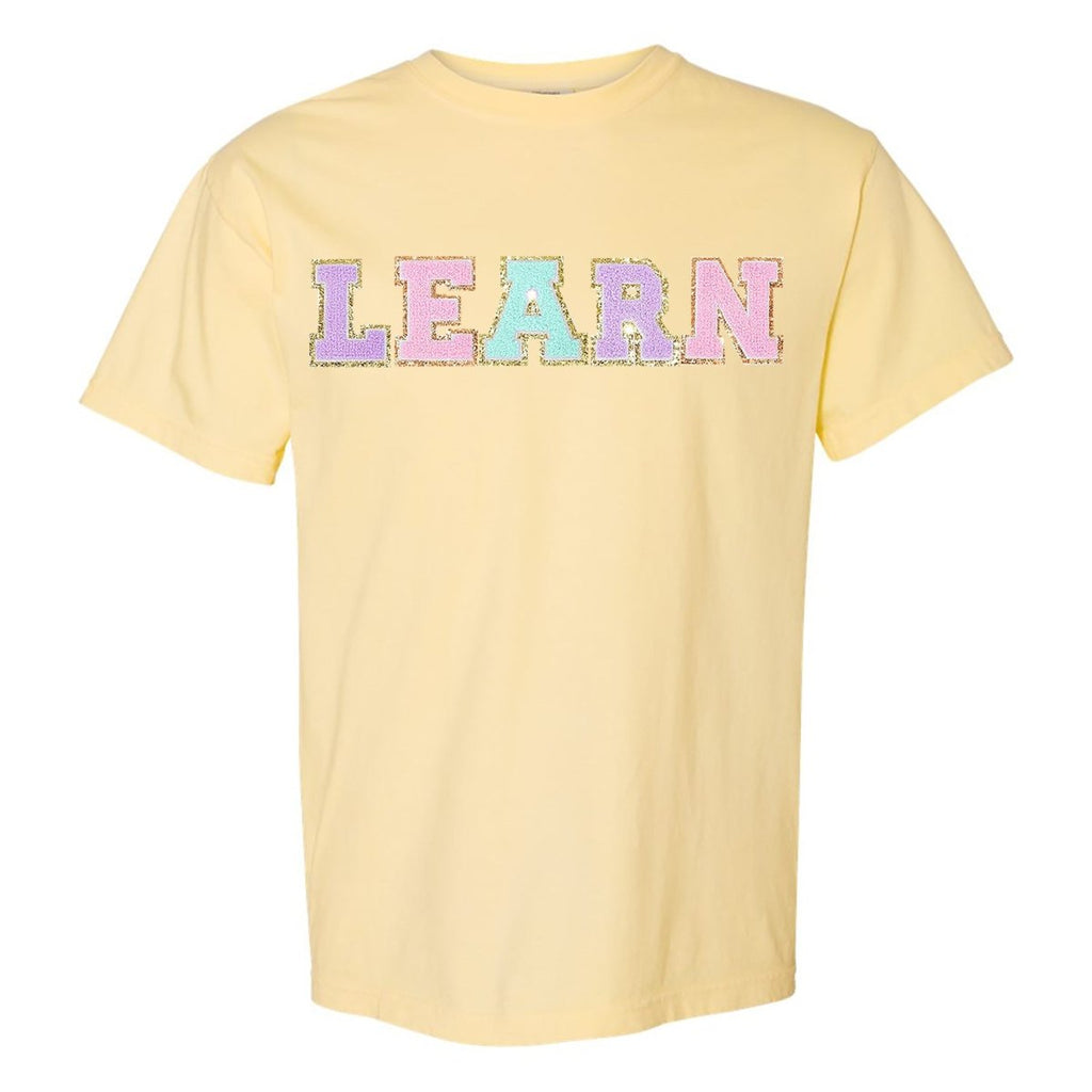 Learn Letter Patch T-Shirt