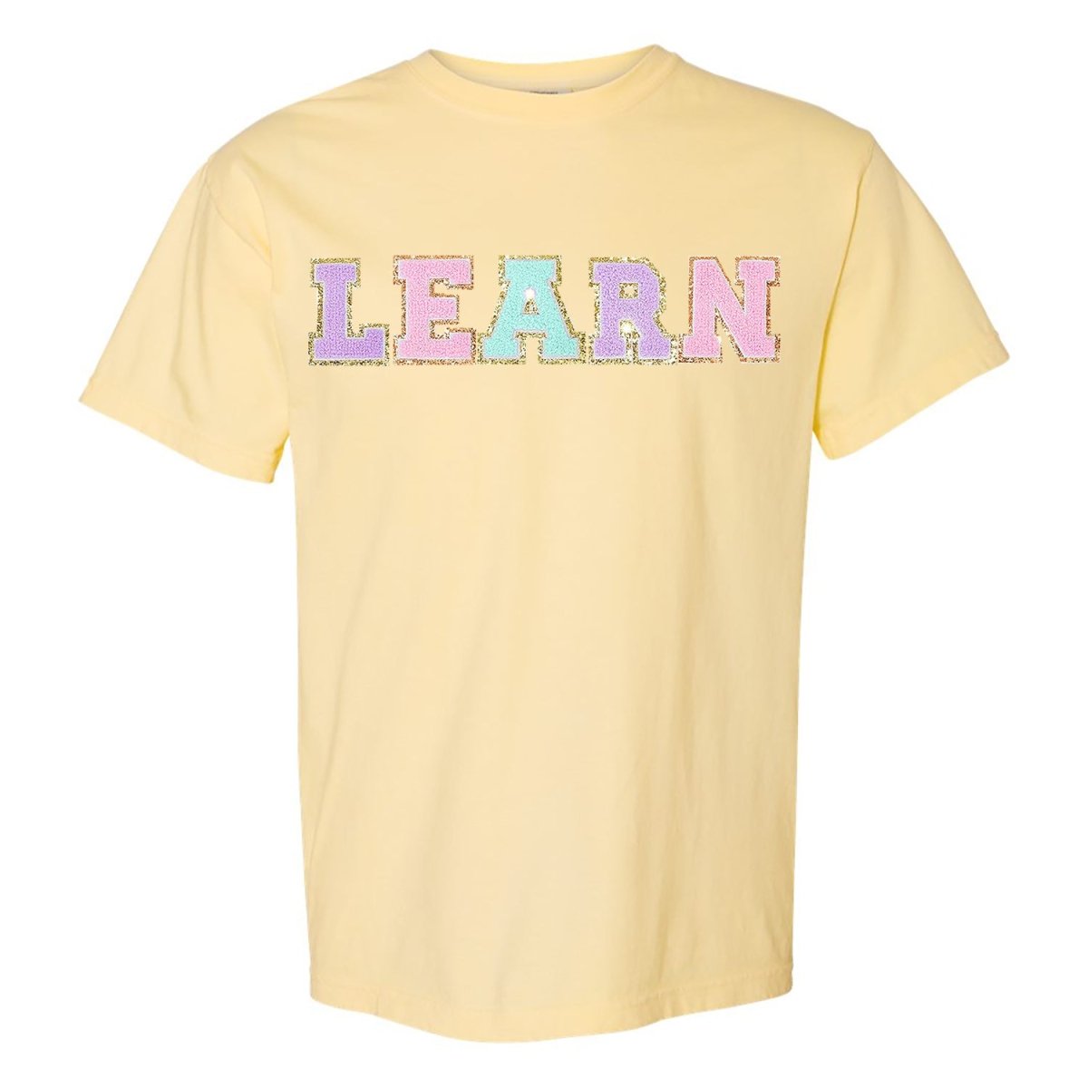 Learn Letter Patch T-Shirt