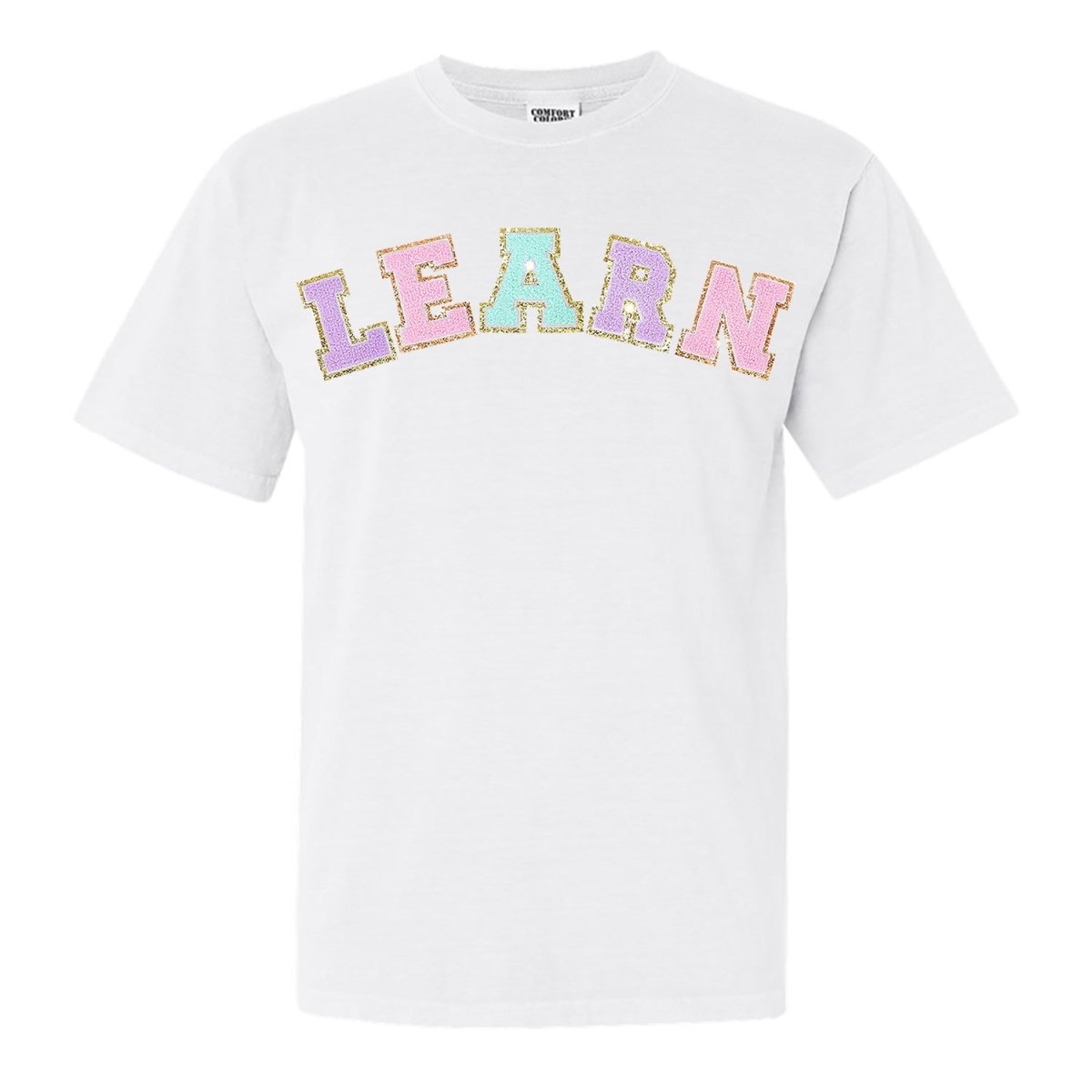 Learn Letter Patch T-Shirt