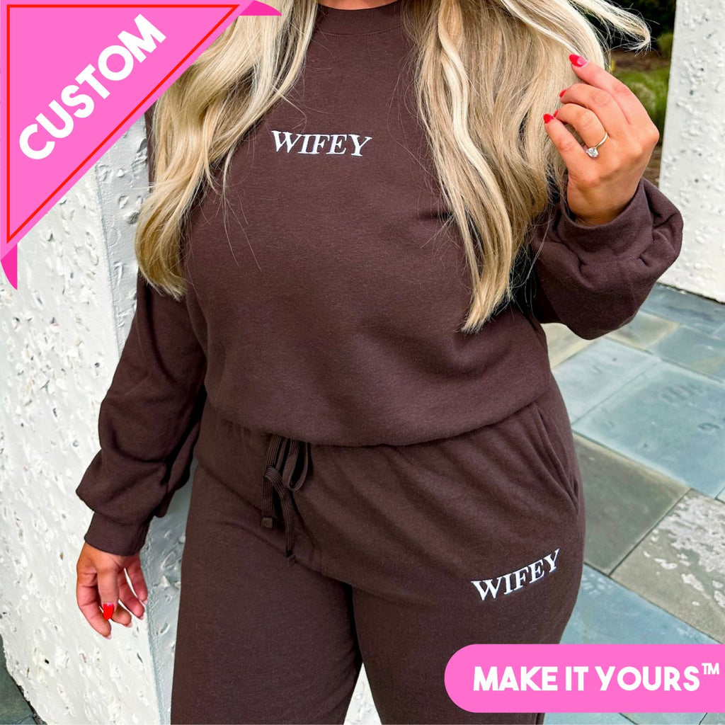 Make It Yours™ American Apparel Cropped Crewneck Set