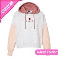 Make It Yours™ 'Apple' Colorblock Hoodie