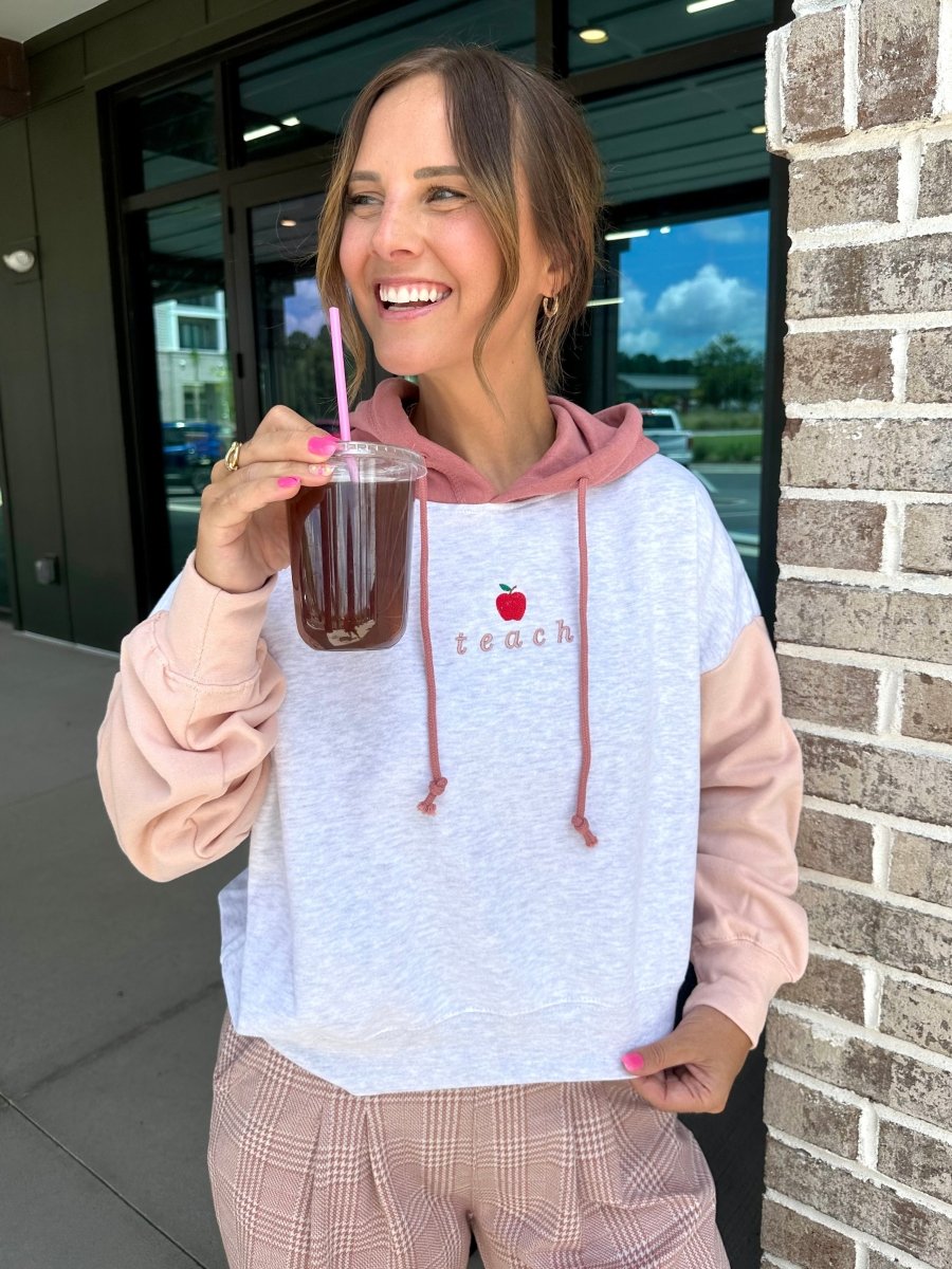 Make It Yours™ 'Apple' Colorblock Hoodie