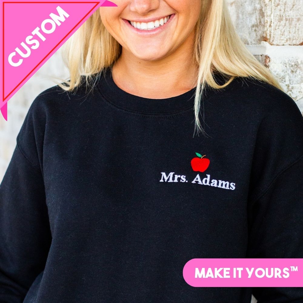 Make It Yours™ Apple Crewneck Sweatshirt