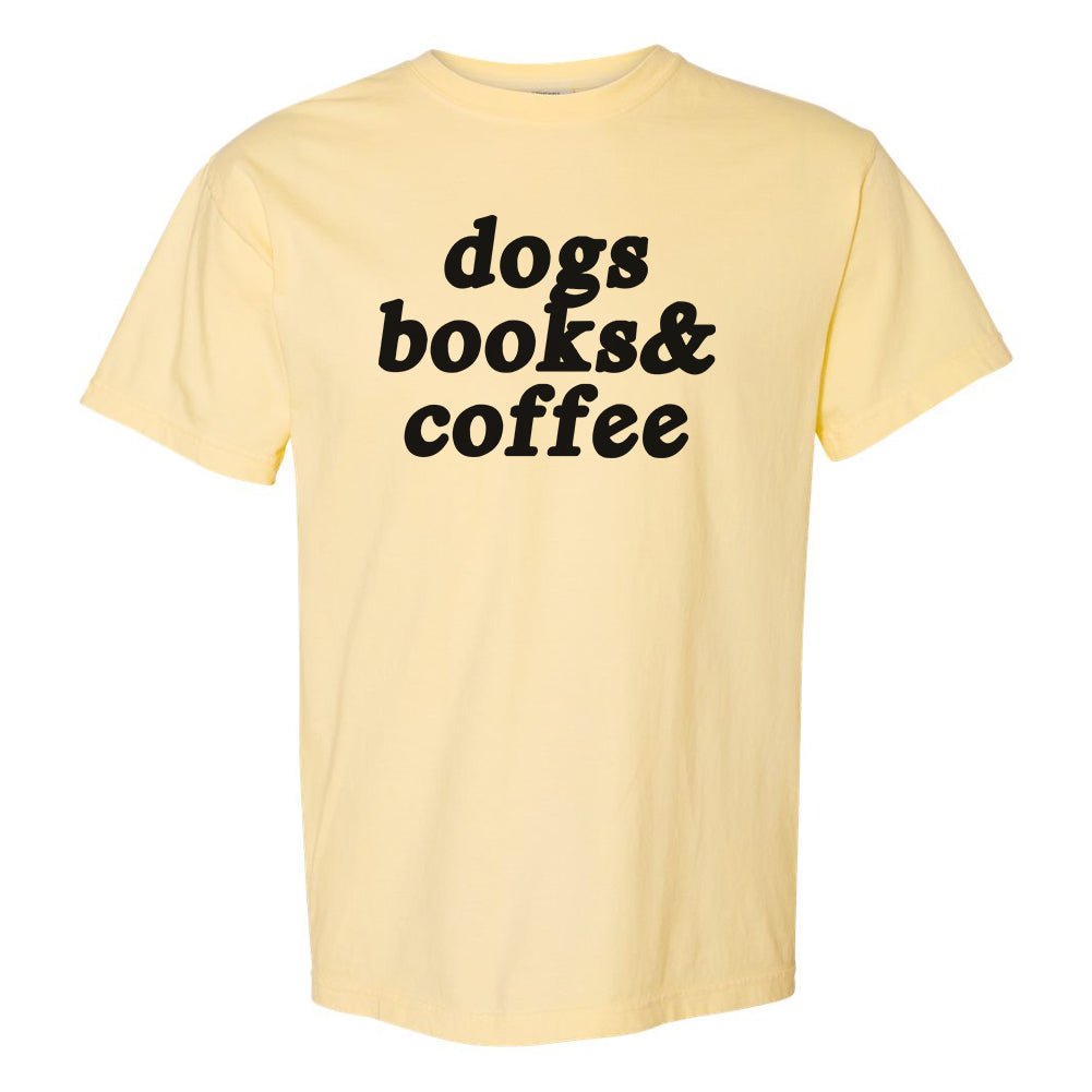 Make It Yours™ '...Books & Coffee' T-Shirt
