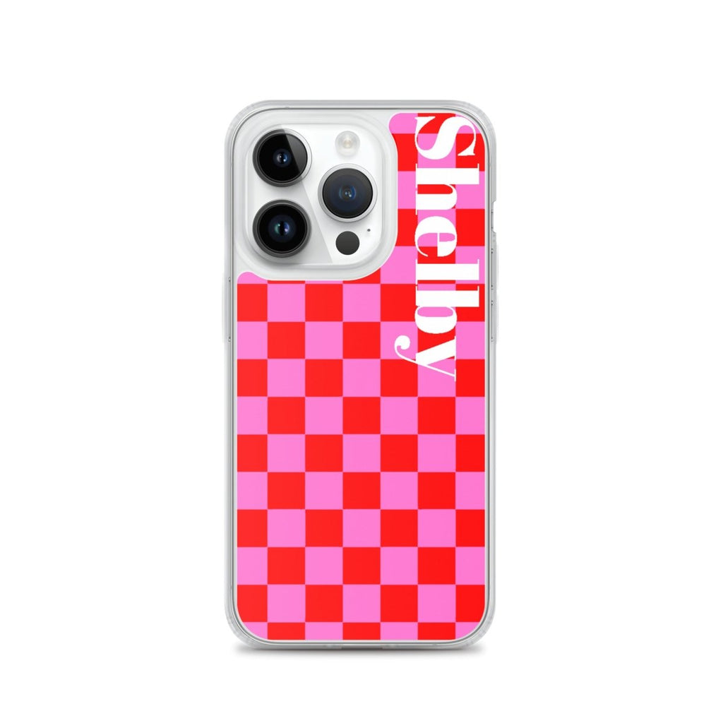 Make It Yours™ Check Pattern iPhone Case